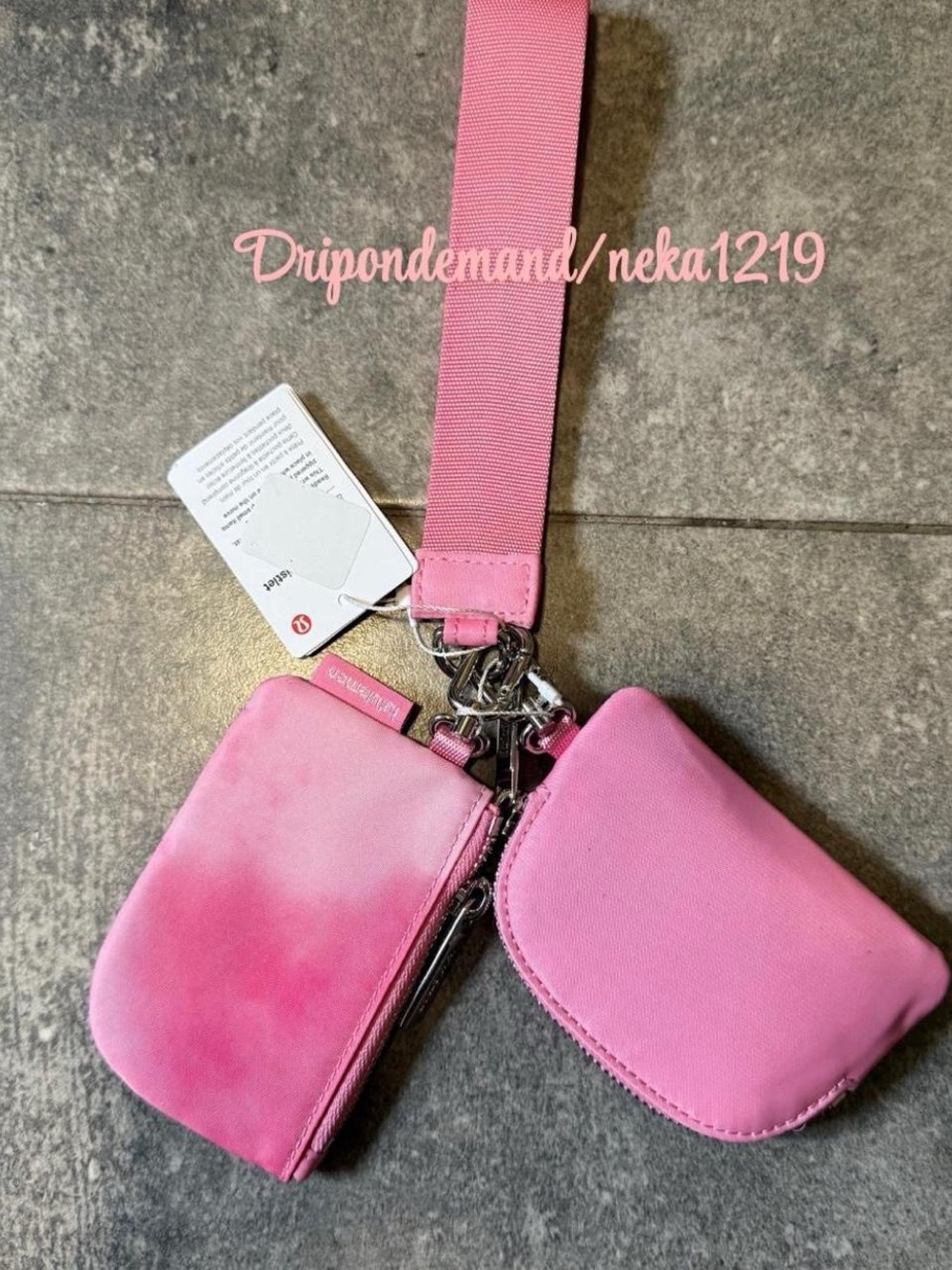 Lululemon Dual Pouch Wristlet- SOEP/CCLD/SLVR - Picture 4 of 6